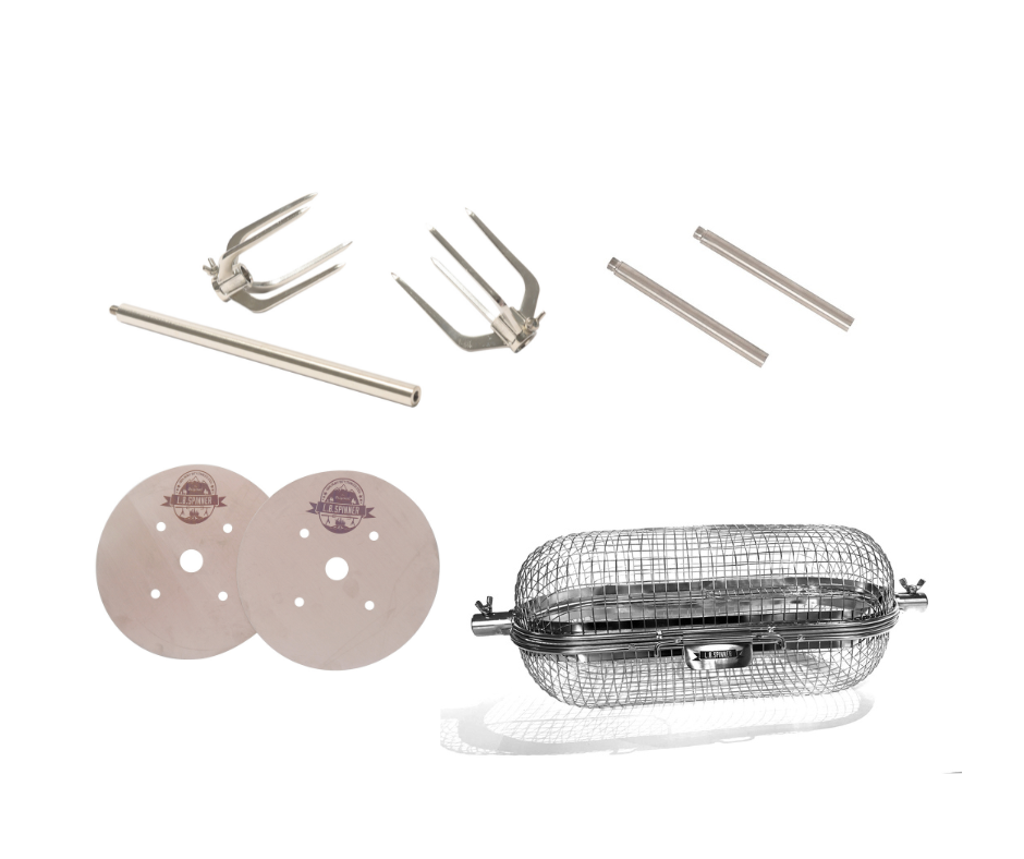 באנדל עם אובלי וזוג מזלגות